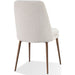 Modus Furniture Wyatt Upholstered Dining Chair in Ricotta Boucle and Bronze Metal 655450423468 PWTA63FMY Image 3