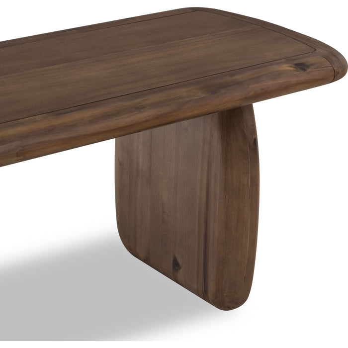 Modus Furniture Xolani Acacia Wood Bench in Impala 655450481567 TTXU65 Image 5
