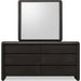 Modus Furniture Xolani Beveled Glass Wall or Dresser Mirror in Jaguar 655450474606 TTXT83 Image 4