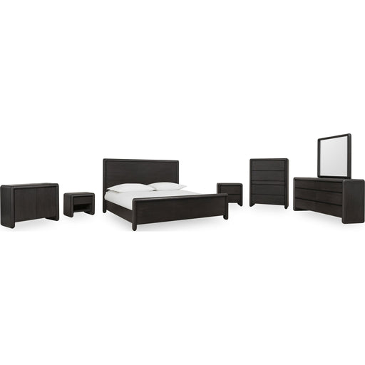 Modus Furniture Xolani Beveled Glass Wall or Dresser Mirror in Jaguar 655450474606 TTXT83 Image 7