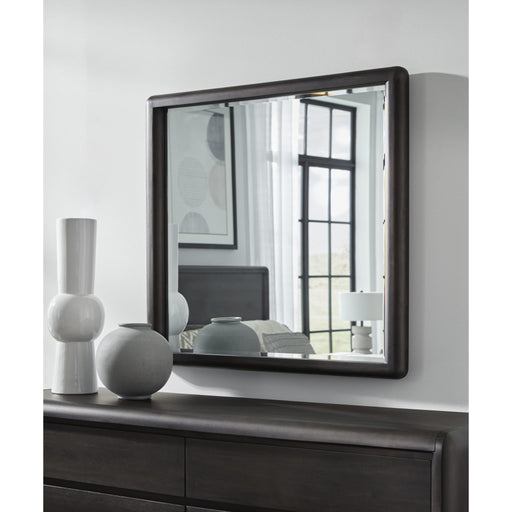 Modus Furniture Xolani Beveled Glass Wall or Dresser Mirror in Jaguar 655450474606 TTXT83 Main Image