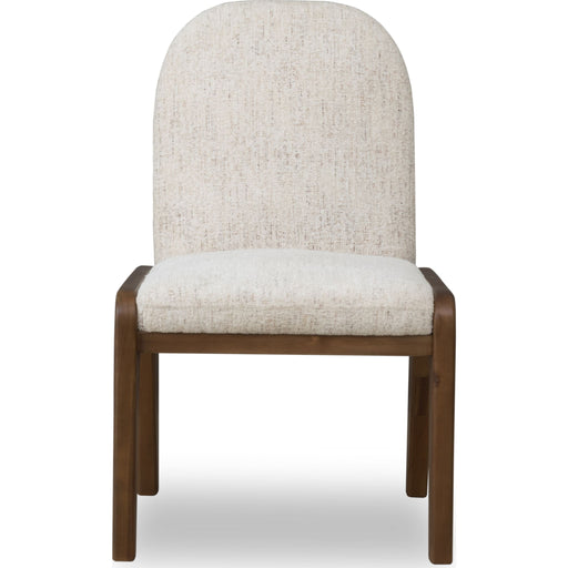 Modus Furniture Xolani Chenille Upholstered Dining Chair in Chinchilla and Impala 655450481543 TTXU63 Image 1