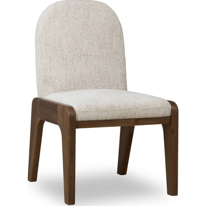 Modus Furniture Xolani Chenille Upholstered Dining Chair in Chinchilla and Impala 655450481543 TTXU63 Image 2