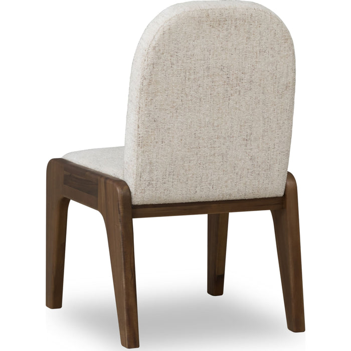 Modus Furniture Xolani Chenille Upholstered Dining Chair in Chinchilla and Impala 655450481543 TTXU63 Image 4