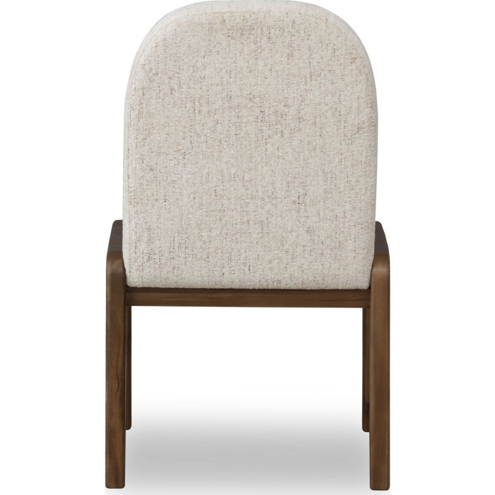 Modus Furniture Xolani Chenille Upholstered Dining Chair in Chinchilla and Impala 655450481543 TTXU63 Image 5