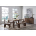 Modus Furniture Xolani Chenille Upholstered Dining Chair in Chinchilla and Impala 655450481543 TTXU63 Image 8