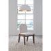 Modus Furniture Xolani Chenille Upholstered Dining Chair in Chinchilla and Impala 655450481543 TTXU63 Main Image
