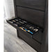 Modus Furniture Xolani Five Drawer Acacia Wood Chest with Jewelry Tray in Jaguar 655450474521 TTXT84 Image 1