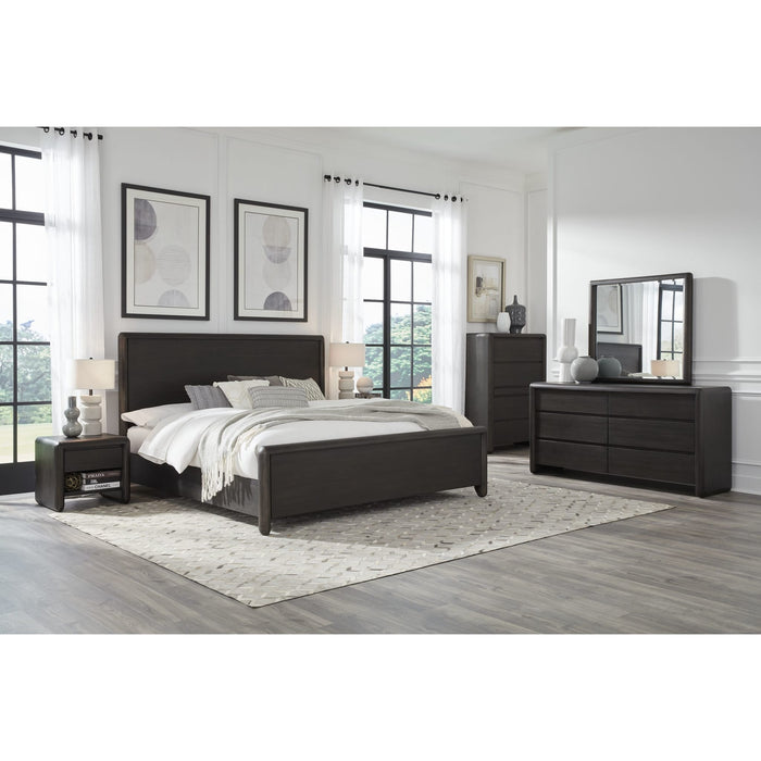 Modus Furniture Xolani Five Drawer Acacia Wood Chest with Jewelry Tray in Jaguar 655450474521 TTXT84 Image 8