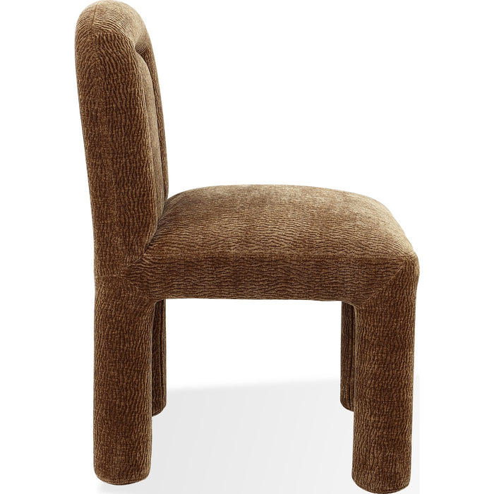 Modus Furniture Xolani Fully Upholstered Dining Chair in Amber Sand Chenille 655450484001 VK5063 Image 2