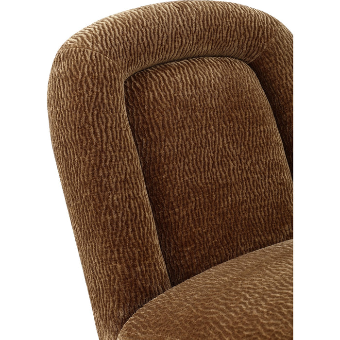 Modus Furniture Xolani Fully Upholstered Dining Chair in Amber Sand Chenille 655450484001 VK5063 Image 4