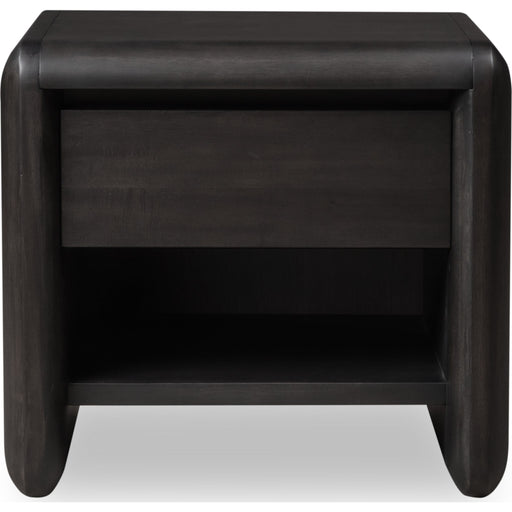 Modus Furniture Xolani One Drawer Acacia Wood Nightstand in Jaguar 655450474286 TTXT81 Image 1