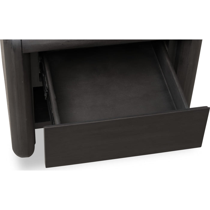 Modus Furniture Xolani One Drawer Acacia Wood Nightstand in Jaguar 655450474286 TTXT81 Image 6