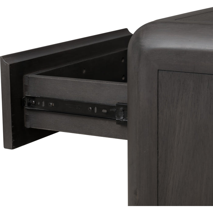 Modus Furniture Xolani One Drawer Acacia Wood Nightstand in Jaguar 655450474286 TTXT81 Image 7