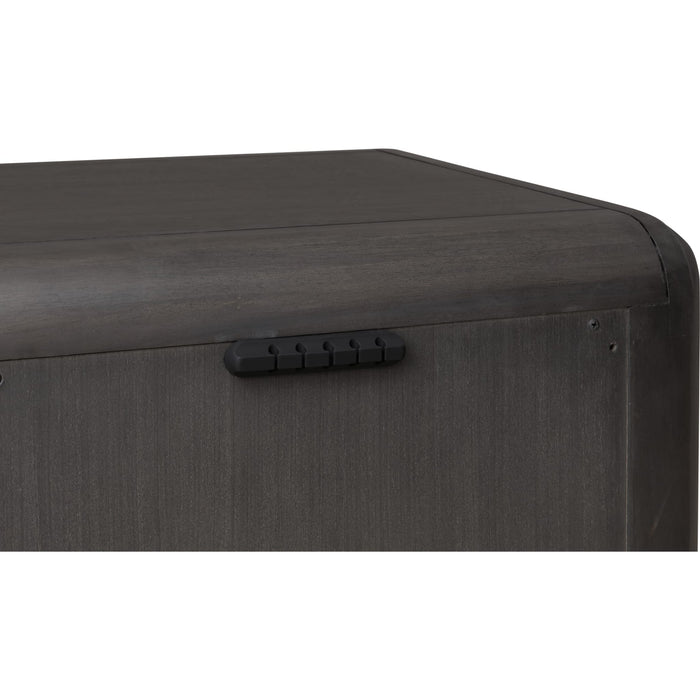 Modus Furniture Xolani One Drawer Acacia Wood Nightstand in Jaguar 655450474286 TTXT81 Image 8