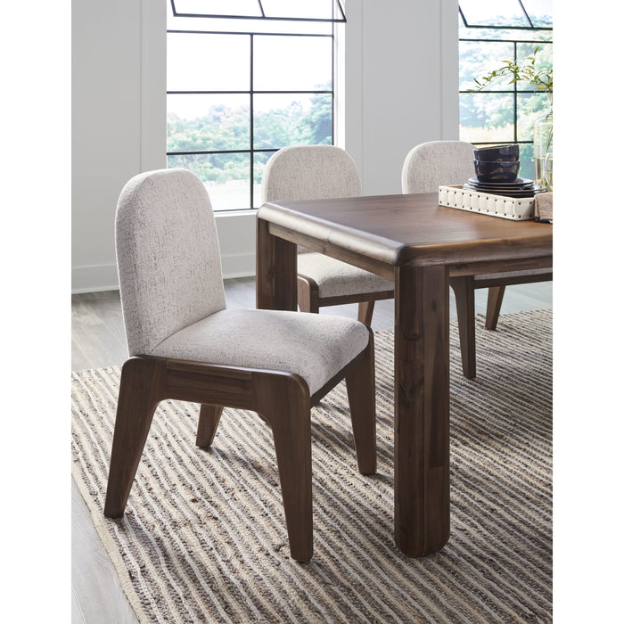 Modus Furniture Xolani Rectangular Acacia Wood Leg Table in Impala 655450481697 TTXU61 Image 6