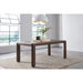 Modus Furniture Xolani Rectangular Acacia Wood Leg Table in Impala 655450481697 TTXU61 Main Image