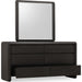Modus Furniture Xolani Six Drawer Acacia Wood Dresser in Jaguar 655450474569 TTXT82 Image 4
