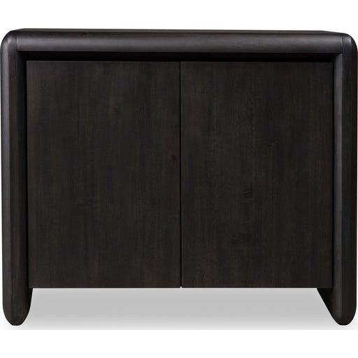 Modus Furniture Xolani Two Door Acacia Wood Cabinet in Jaguar 655450474545 TTXT85 Image 1