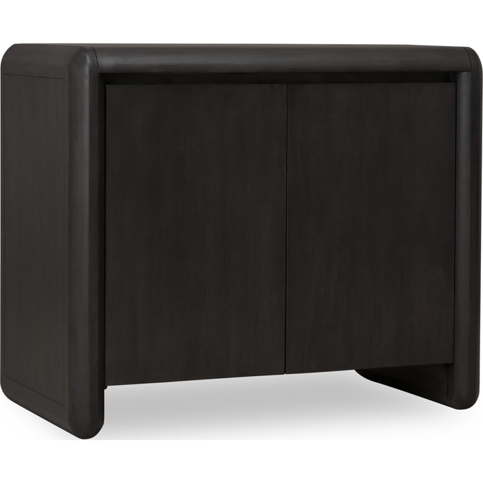 Modus Furniture Xolani Two Door Acacia Wood Cabinet in Jaguar 655450474545 TTXT85 Image 2