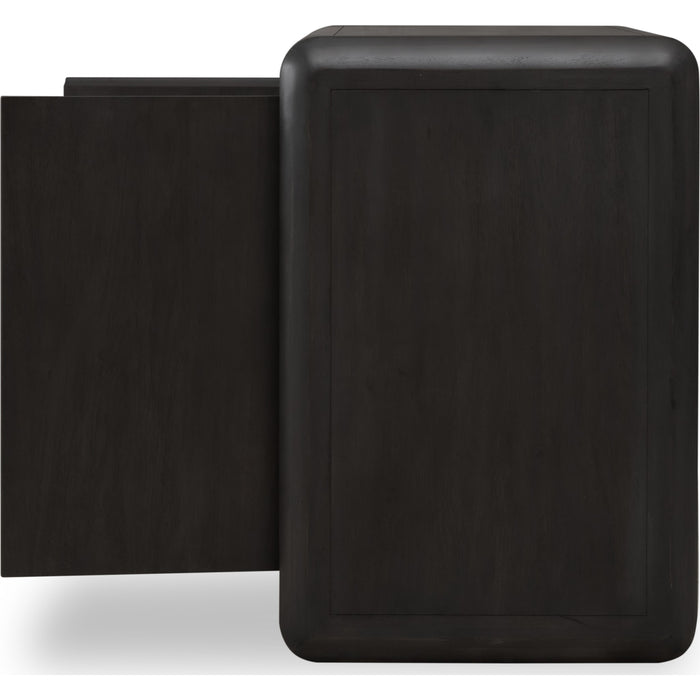 Modus Furniture Xolani Two Door Acacia Wood Cabinet in Jaguar 655450474545 TTXT85 Image 3