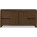 Modus Furniture Xolani Two Door Four Drawer Acacia Wood Sideboard in Impala 655450481581 TTXU78 Image 1