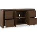 Modus Furniture Xolani Two Door Four Drawer Acacia Wood Sideboard in Impala 655450481581 TTXU78 Image 3