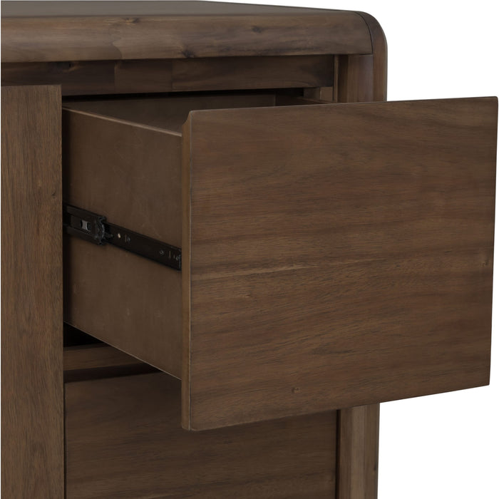 Modus Furniture Xolani Two Door Four Drawer Acacia Wood Sideboard in Impala 655450481581 TTXU78 Image 6