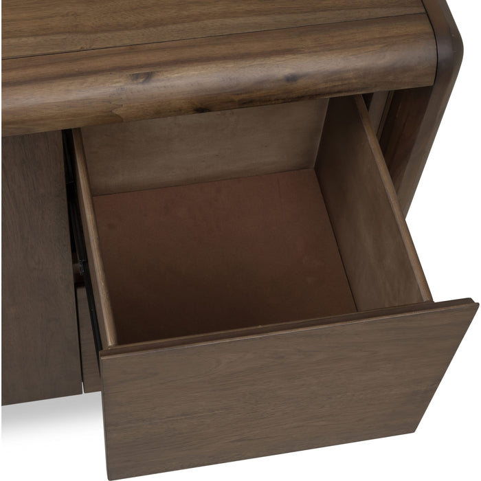 Modus Furniture Xolani Two Door Four Drawer Acacia Wood Sideboard in Impala 655450481581 TTXU78 Image 7
