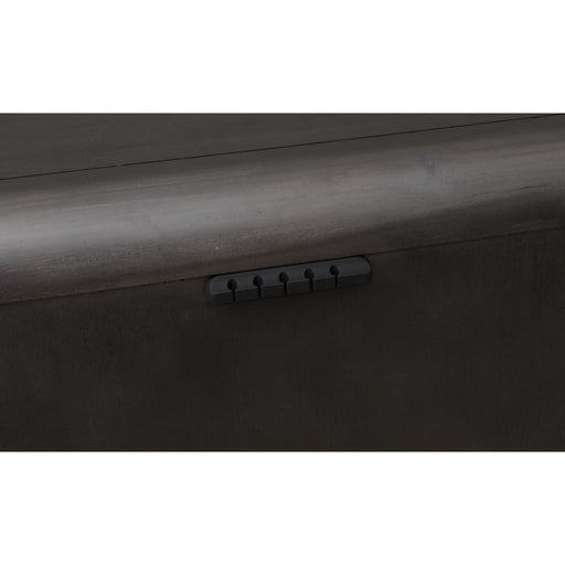 Modus Furniture Xolani Two Drawer Acacia Wood Nightstand in Jaguar 655450474309 TTXT81B Image 5