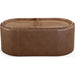 Modus Furniture Yeal Leather Upholstered Storage Coffee Table with Wooden Tray Top and Casters 655450483660 VG8421 Image 2