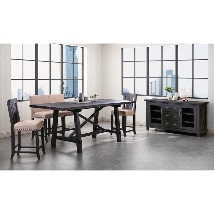 Modus Furniture Yosemite Counter Banquette in Cafe 655450138379 7YC969C Image 2