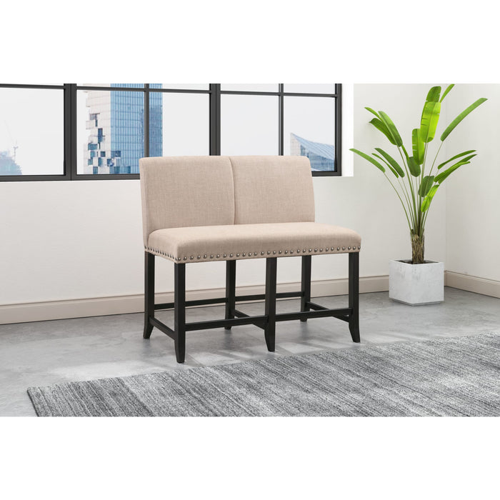Modus Furniture Yosemite Counter Banquette in Cafe 655450138379 7YC969C Main Image