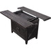 Modus Furniture Yosemite Counter Height Rectangular Extension Table in Cafe 655450191244 7YC962C Image 1