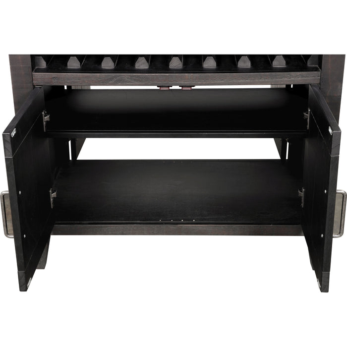 Modus Furniture Yosemite Counter Height Rectangular Extension Table in Cafe 655450191244 7YC962C Image 4