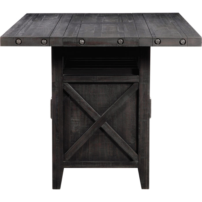 Modus Furniture Yosemite Counter Height Rectangular Extension Table in Cafe 655450191244 7YC962C Image 5