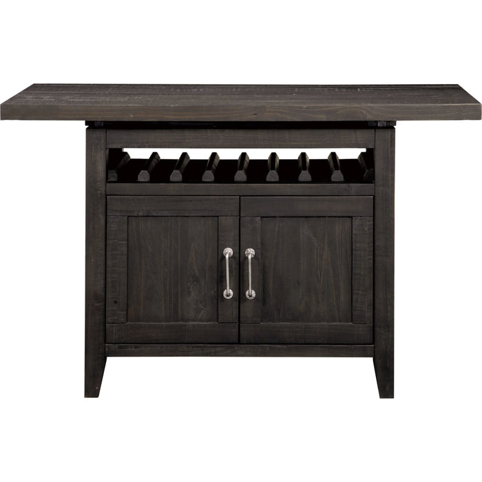 Modus Furniture Yosemite Counter Height Rectangular Extension Table in Cafe 655450191244 7YC962C Image 8