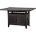 Modus Furniture Yosemite Counter Height Rectangular Extension Table in Cafe 655450191244 7YC962C Main Image