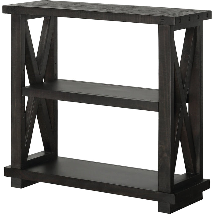 Modus Furniture Yosemite Solid Wood 36x39 inch Bookshelf in Cafe 655450236525 7YC9193936 Image 2