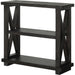 Modus Furniture Yosemite Solid Wood 36x39 inch Bookshelf in Cafe 655450236525 7YC9193936 Image 2