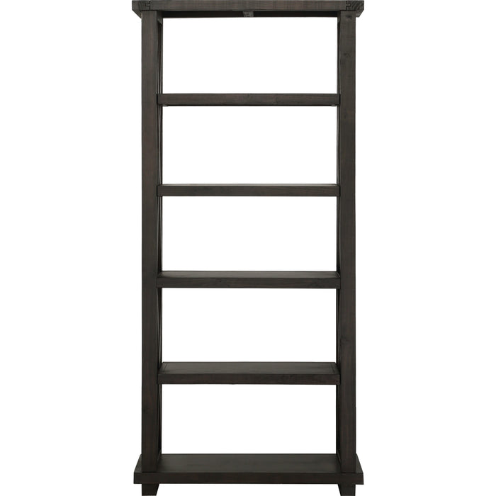 Modus Furniture Yosemite Solid Wood 82x39 inch Bookshelf in Cafe 655450236532 7YC9193982 Image 3