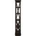 Modus Furniture Yosemite Solid Wood 82x39 inch Bookshelf in Cafe 655450236532 7YC9193982 Image 4