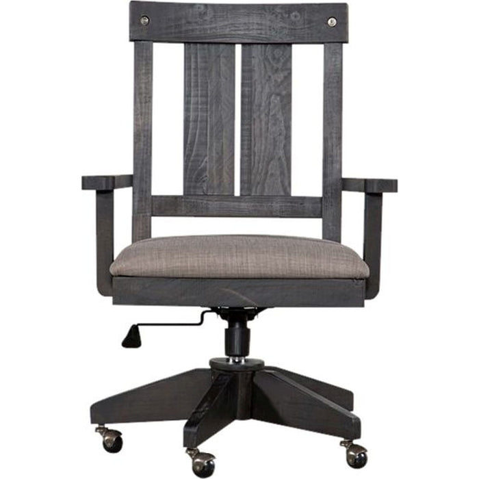 Modus Furniture Yosemite Solid Wood Arm Chair in Cafe 655450215988 7YC915A Image 5