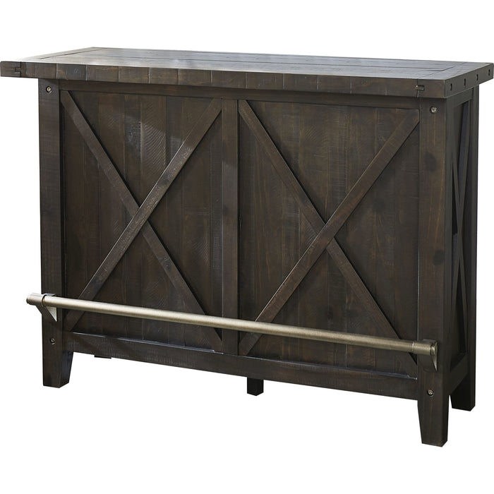Modus Furniture Yosemite Solid Wood Bar Table in Cafe 655450223532 7YC963 Image 6