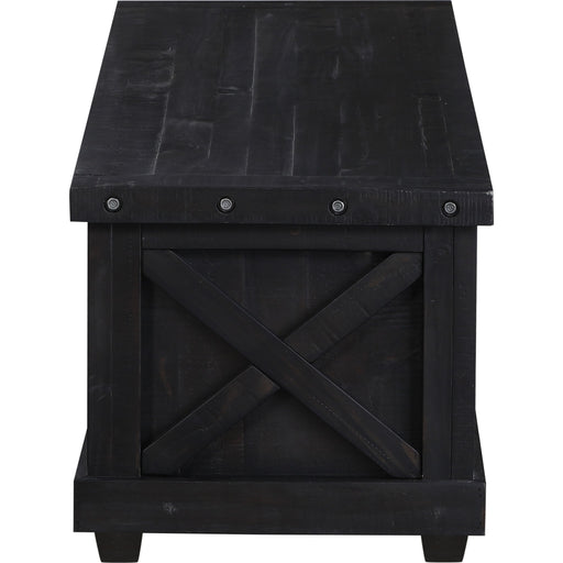 Modus Furniture Yosemite Solid Wood Blanket Box in Cafe 655450177620 7YC993 Image 4