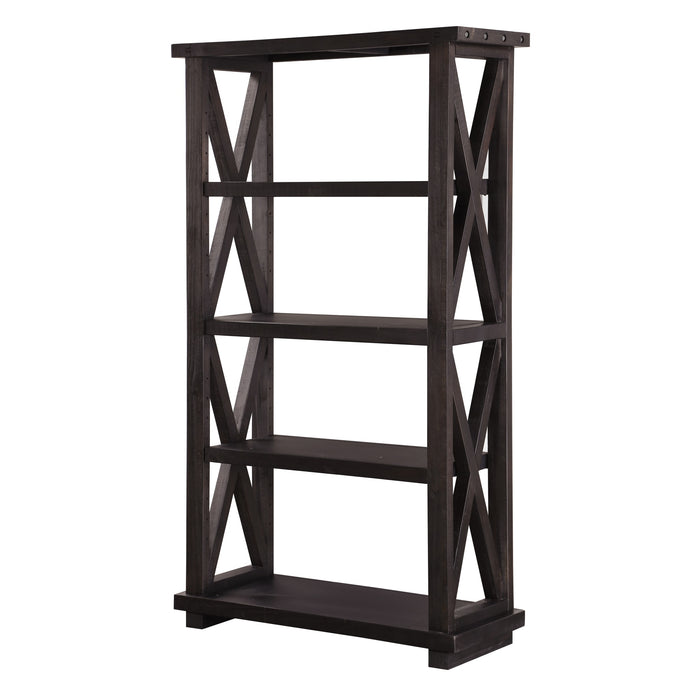 Modus Yosemite Solid Wood Bookcase in CafeImage 2