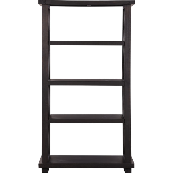 Modus Furniture Yosemite Solid Wood Bookcase in Cafe 655450177606 7YC91939 Image 3