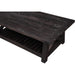 Modus Furniture Yosemite Solid Wood Coffee Table in Cafe 655450165733 7YC921 Image 3