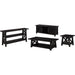 Modus Furniture Yosemite Solid Wood Coffee Table in Cafe 655450165733 7YC921 Image 4