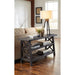 Modus Furniture Yosemite Solid Wood Console Table in Cafe 655450168376 7YC923 Main Image